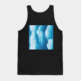 Coolest pattern ever! Ice, Perfect for Winter lovers #3 Tank Top